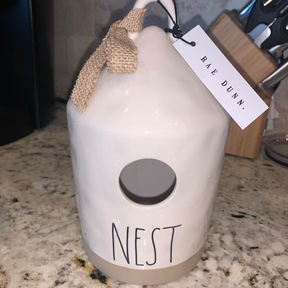Rae Dunn Nest Birdhouse